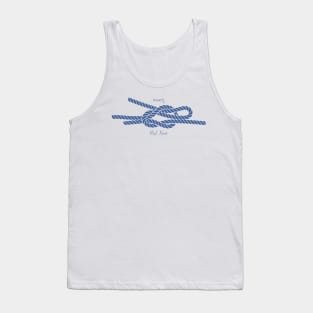 Nautical Reef Knot by Nuucs Tank Top